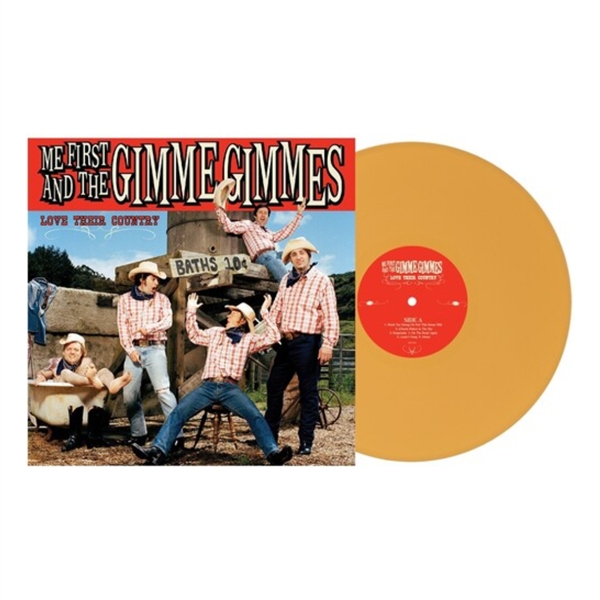 Me First & The Gimme Gimmes - Love Their Country (mustard Yellow Vinyl)