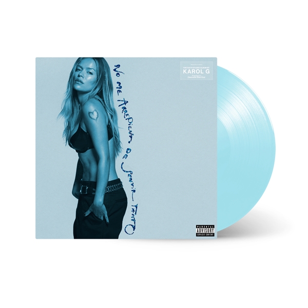 Karol G - No Me Arrepiento (baby Blue Vinyl)
