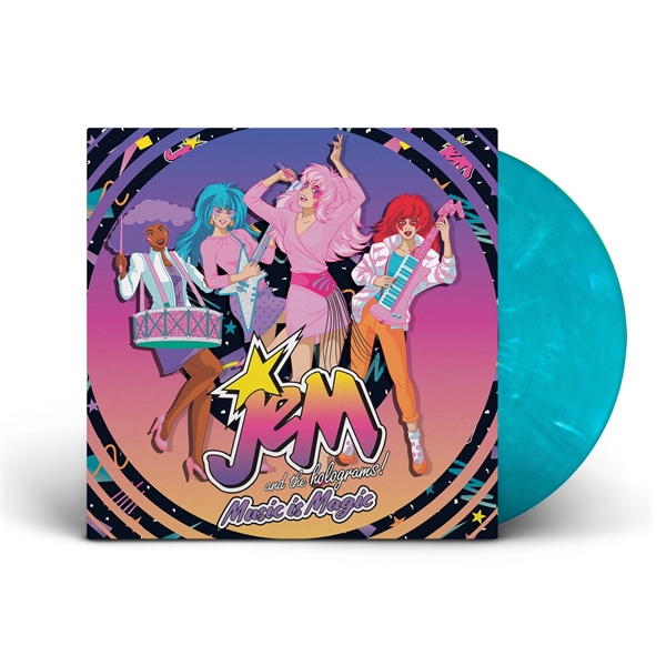 Jem & The Holograms - Music Is Magic (tidal Wave Blue Vinyl)