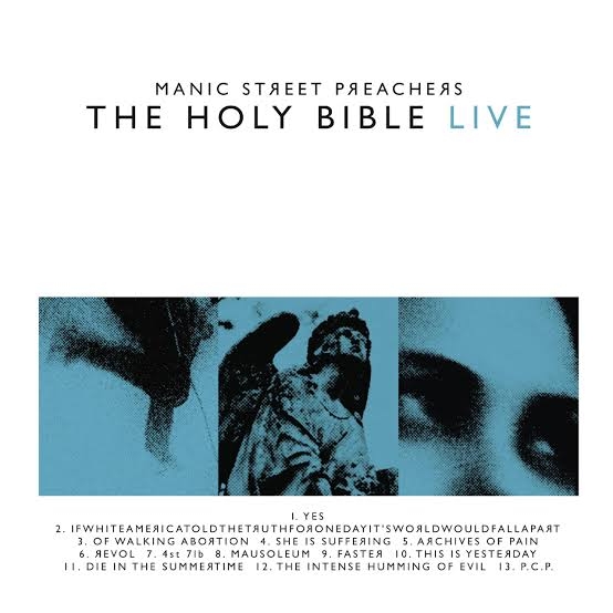 Manic Street Preachers - Holy Bible (live) (indie)