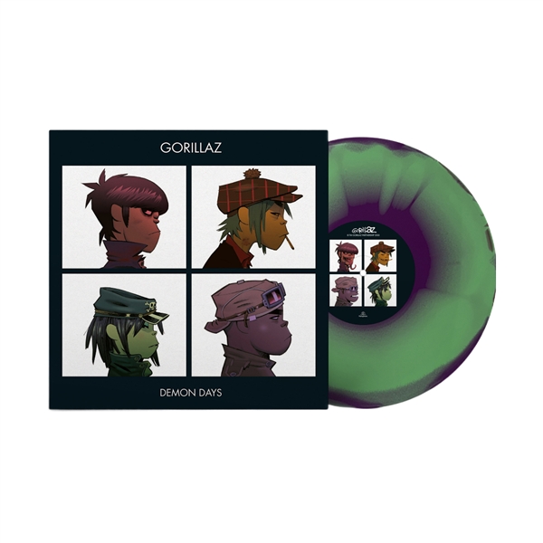 Gorillaz - Demon Days (green/purple/red Vinyl) (half-speed)