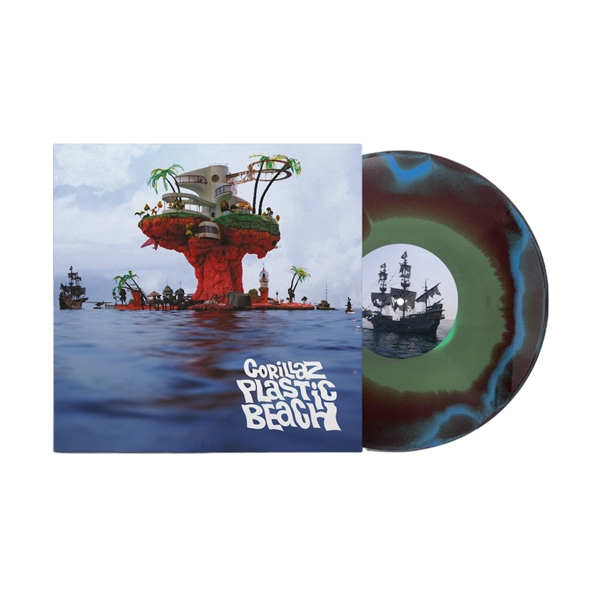 Gorillaz - Plastic Beach (blue/green/orange Vinyl) (half-speed)