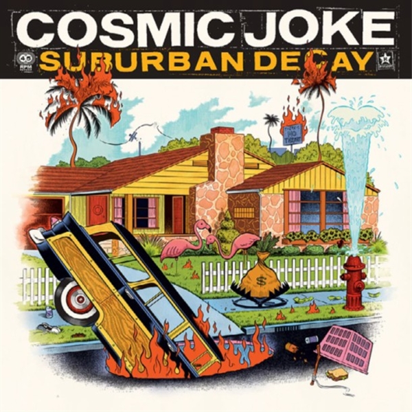 Cosmic Joke - Suburban Decay (wildfire Smoke Vinyl)
