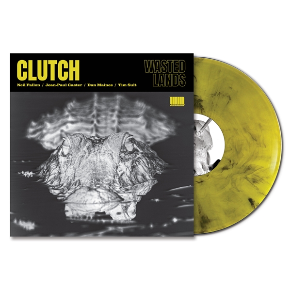 Clutch - Wasted Lands (yellow Black Marble) (indie)